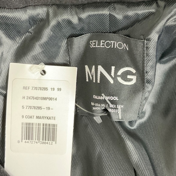Mango MaryKate Double-Breasted Wool Coat NWT - Picture 10 of 15